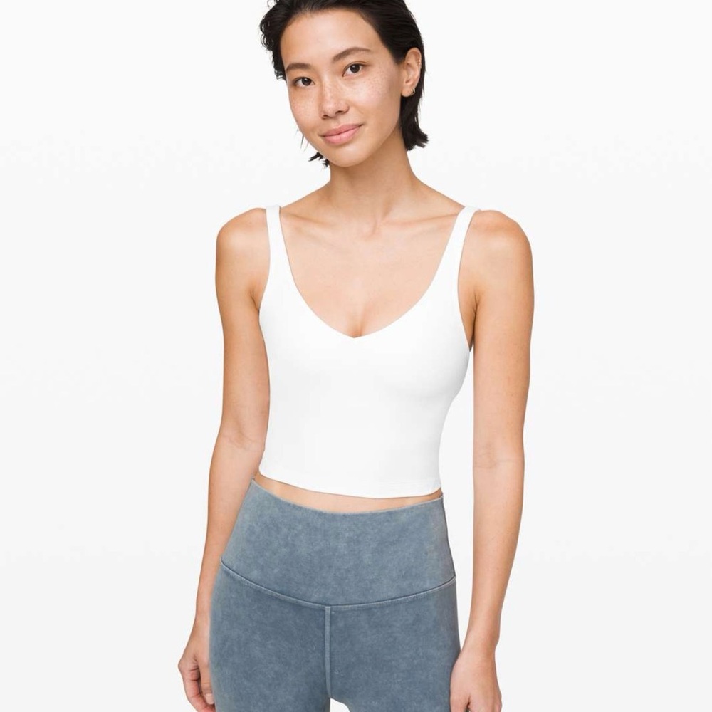 Lululemon Align Tank Top in the color white